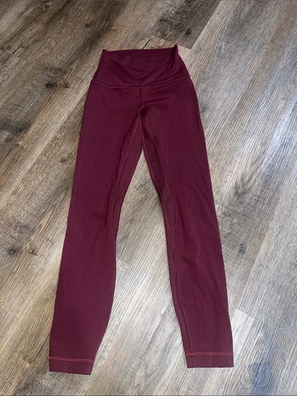 lululemon athletica Wine-Red Leggings - Picture 3 of 3